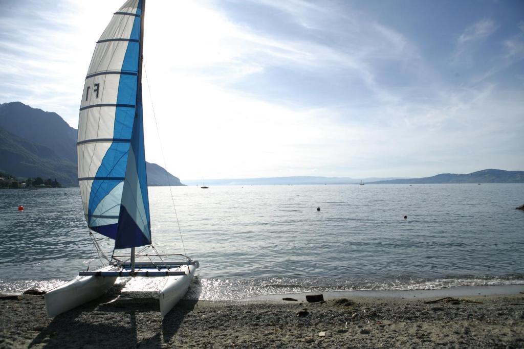 La Lagune Rive Bleue Hotel Le Bouveret Eksteriør billede