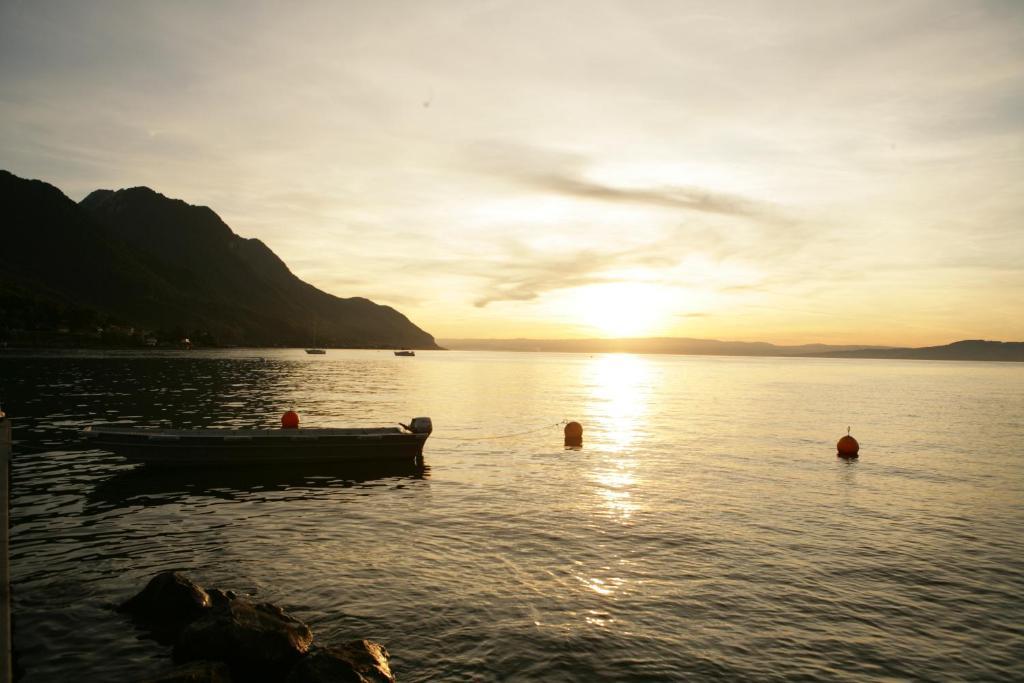 La Lagune Rive Bleue Hotel Le Bouveret Eksteriør billede